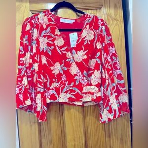 ASTR the label floral print shirt
